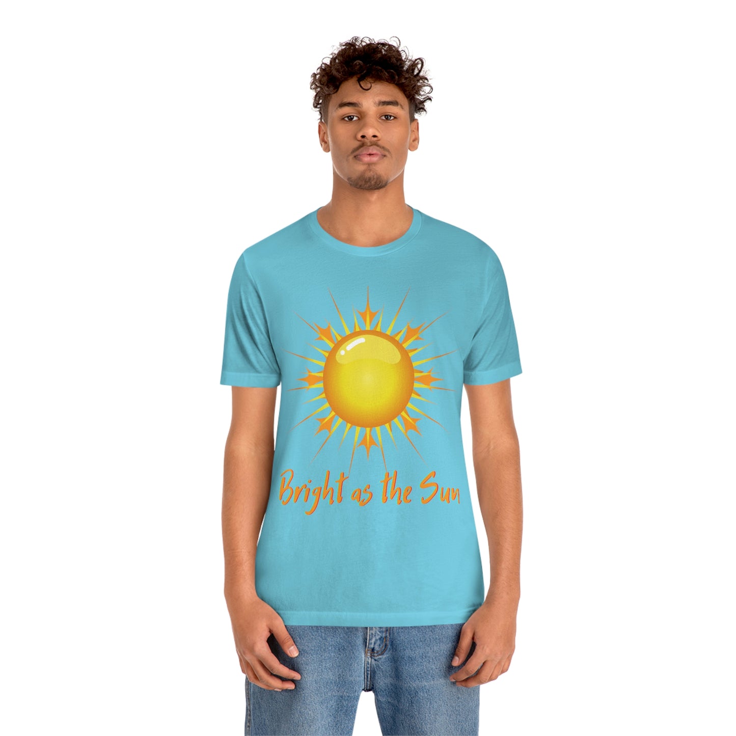 Bright As The Sun - Unisex Jersey Short Sleeve Tee