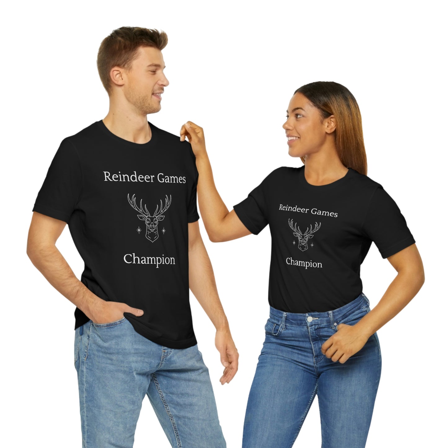 Reindeer Games Champion - Unisex Jersey Short Sleeve Tee