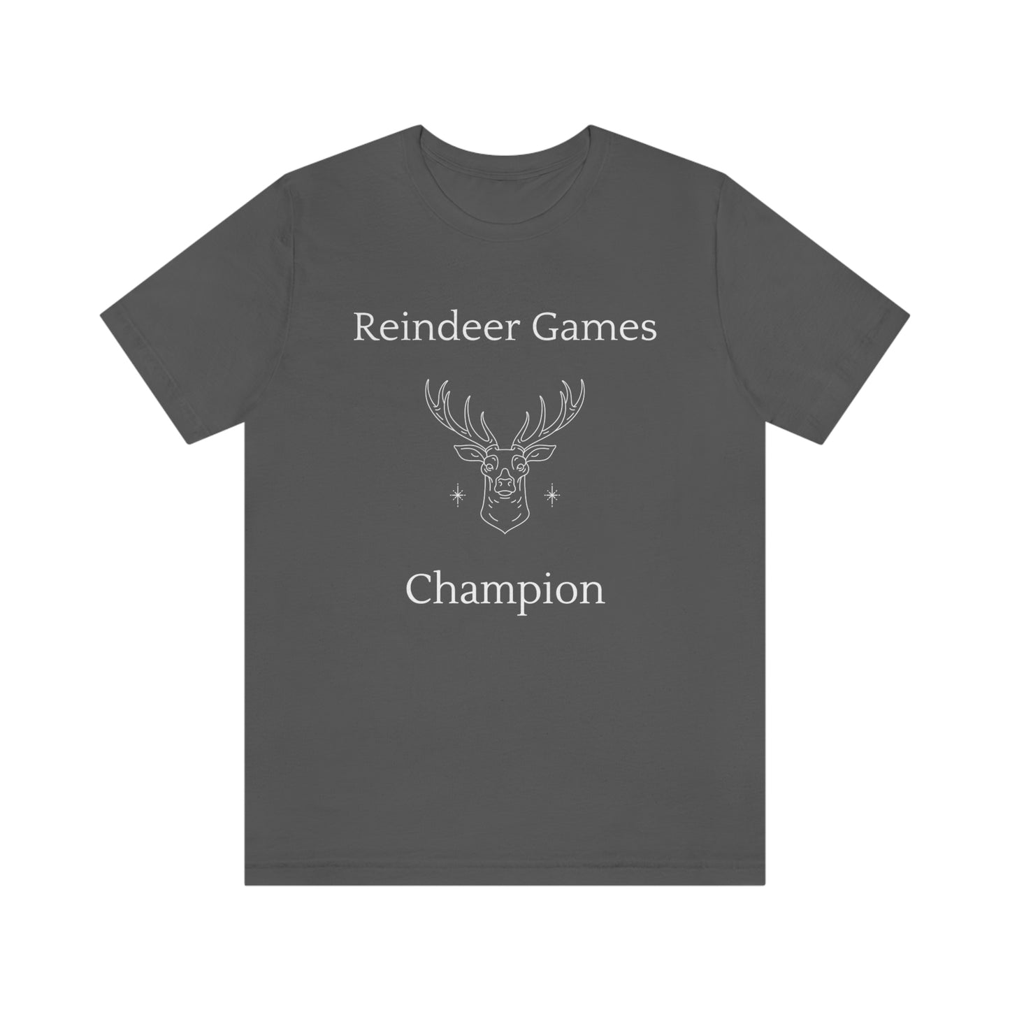 Reindeer Games Champion - Unisex Jersey Short Sleeve Tee