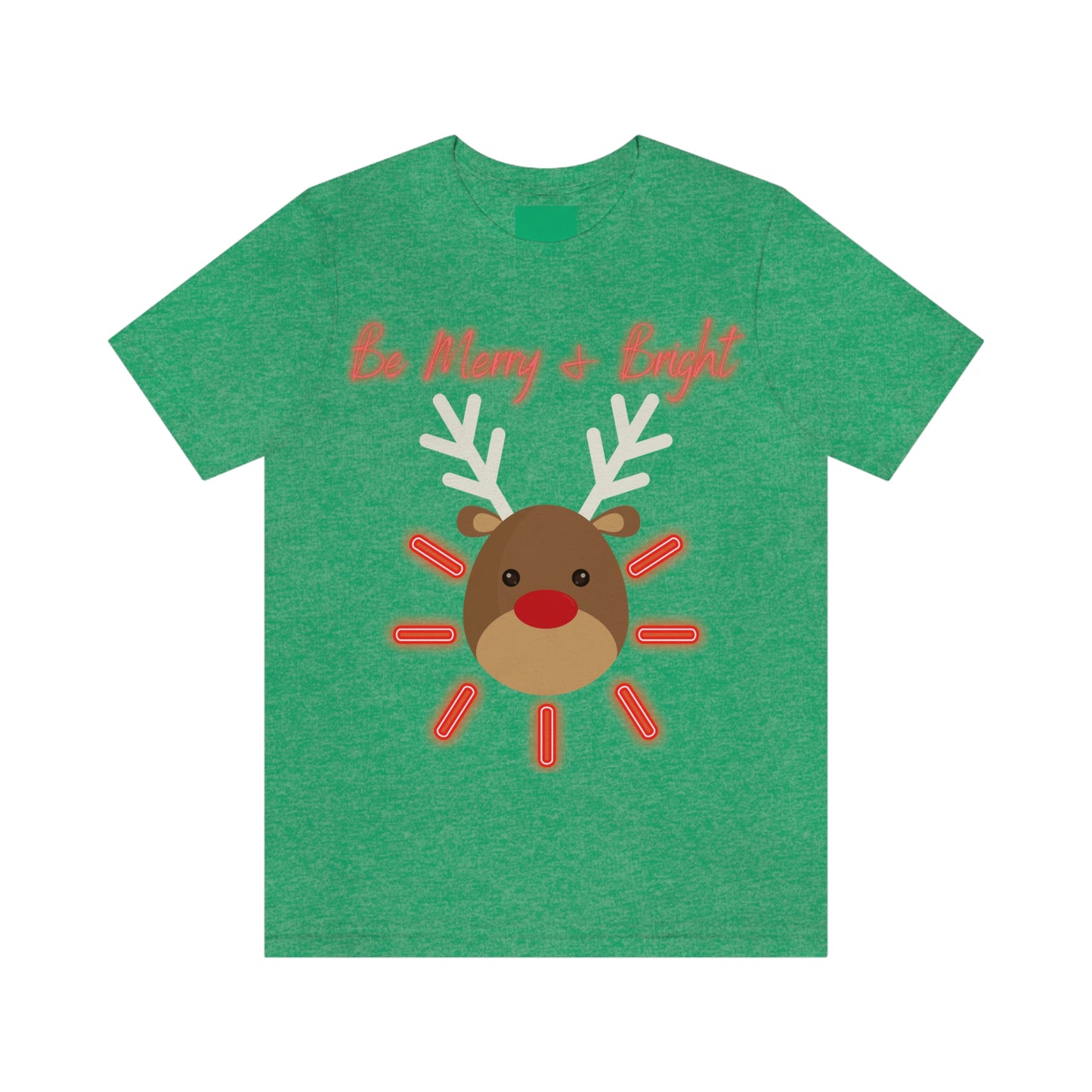 Be Merry & Bright - Christmas - Unisex Jersey Short Sleeve Tee