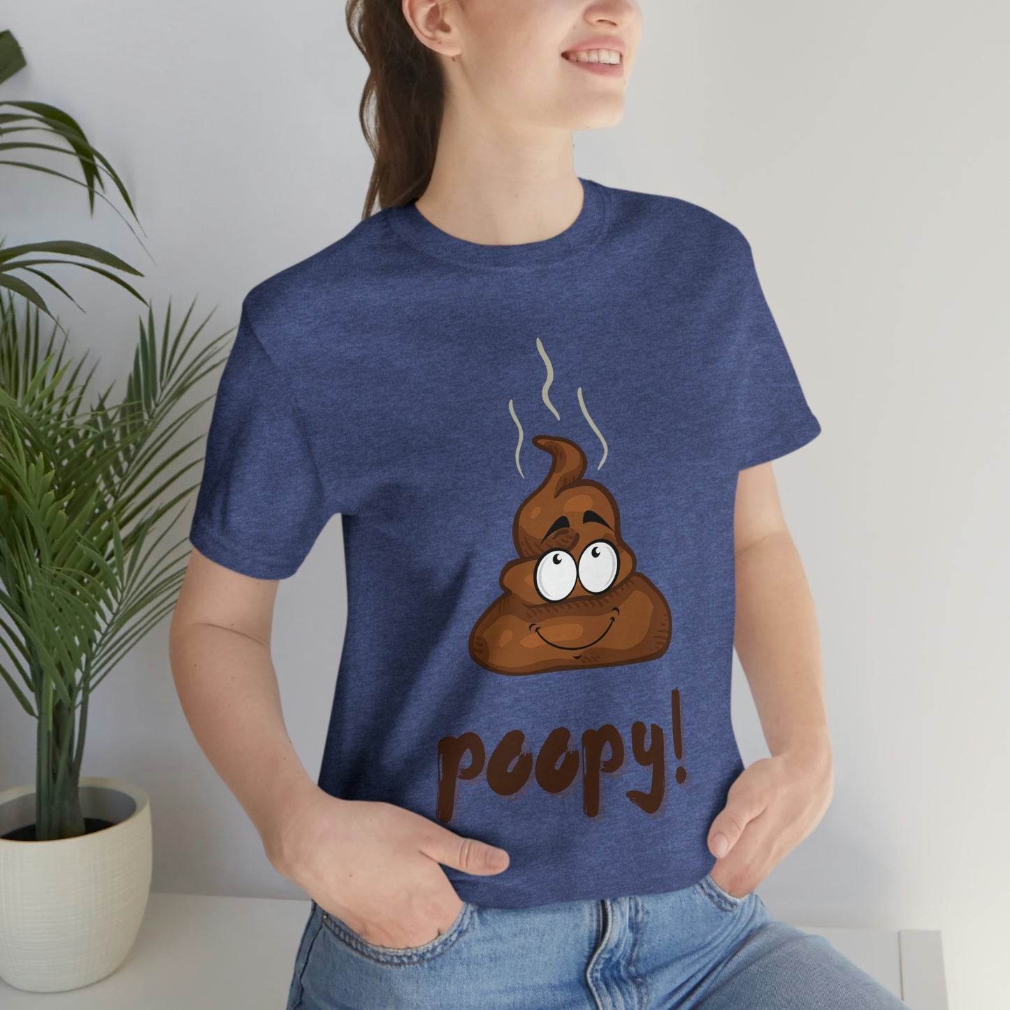 Poopy! - Unisex Jersey Short Sleeve Tee