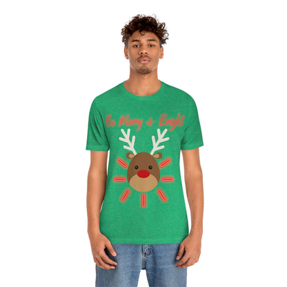 Be Merry & Bright - Christmas - Unisex Jersey Short Sleeve Tee