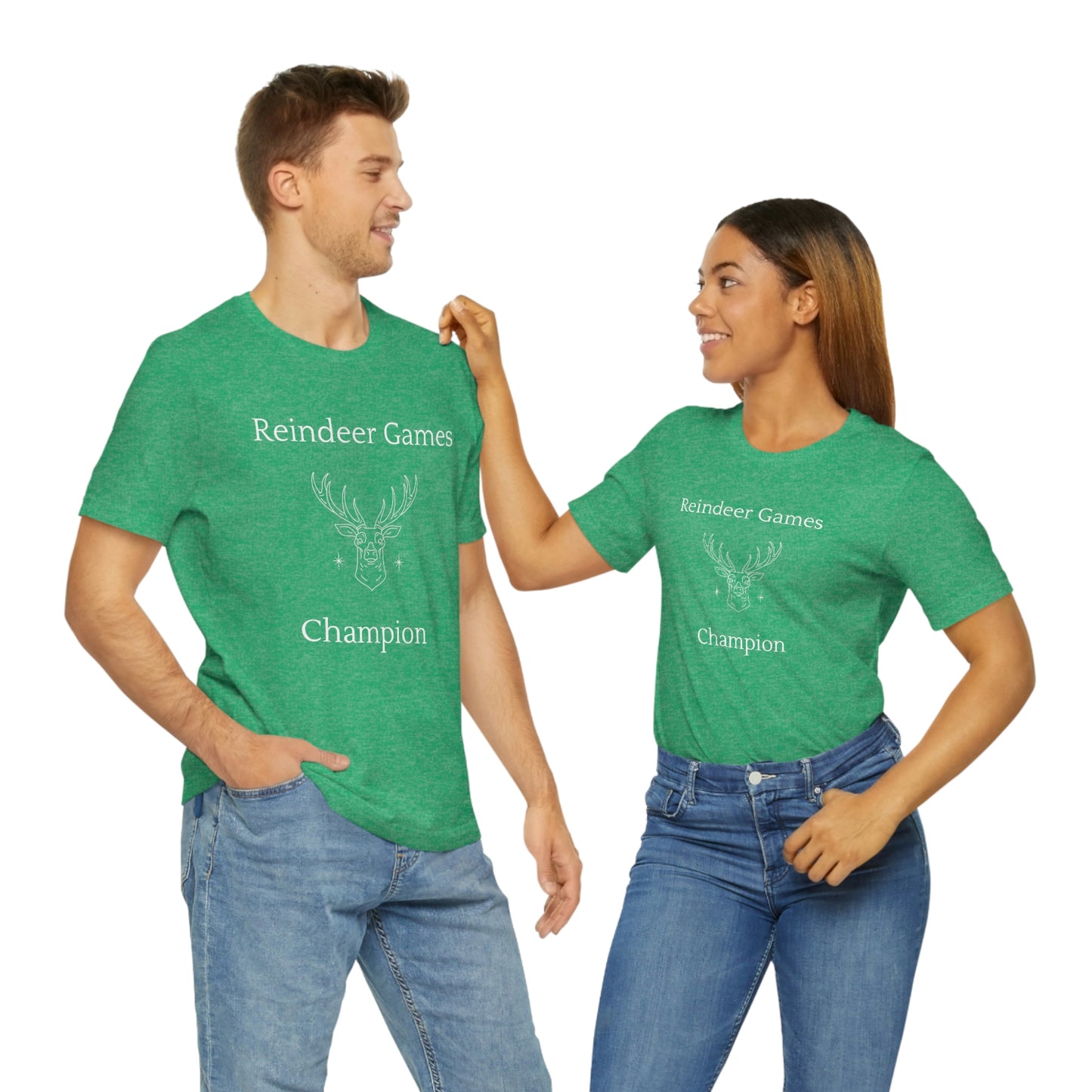 Reindeer Games Champion - Unisex Jersey Short Sleeve Tee