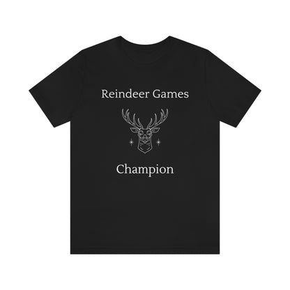 Reindeer Games Champion - Unisex Jersey Short Sleeve Tee