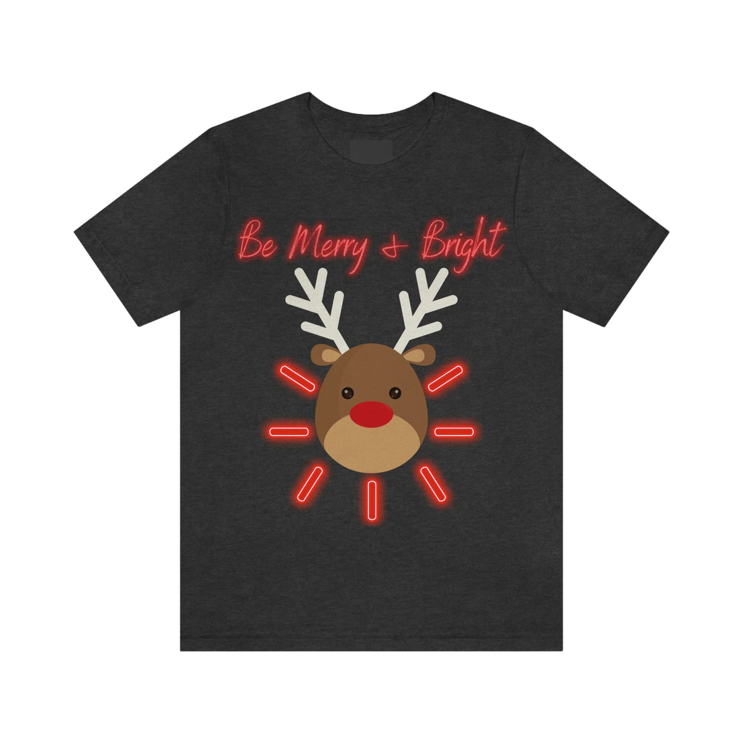 Be Merry & Bright - Christmas - Unisex Jersey Short Sleeve Tee