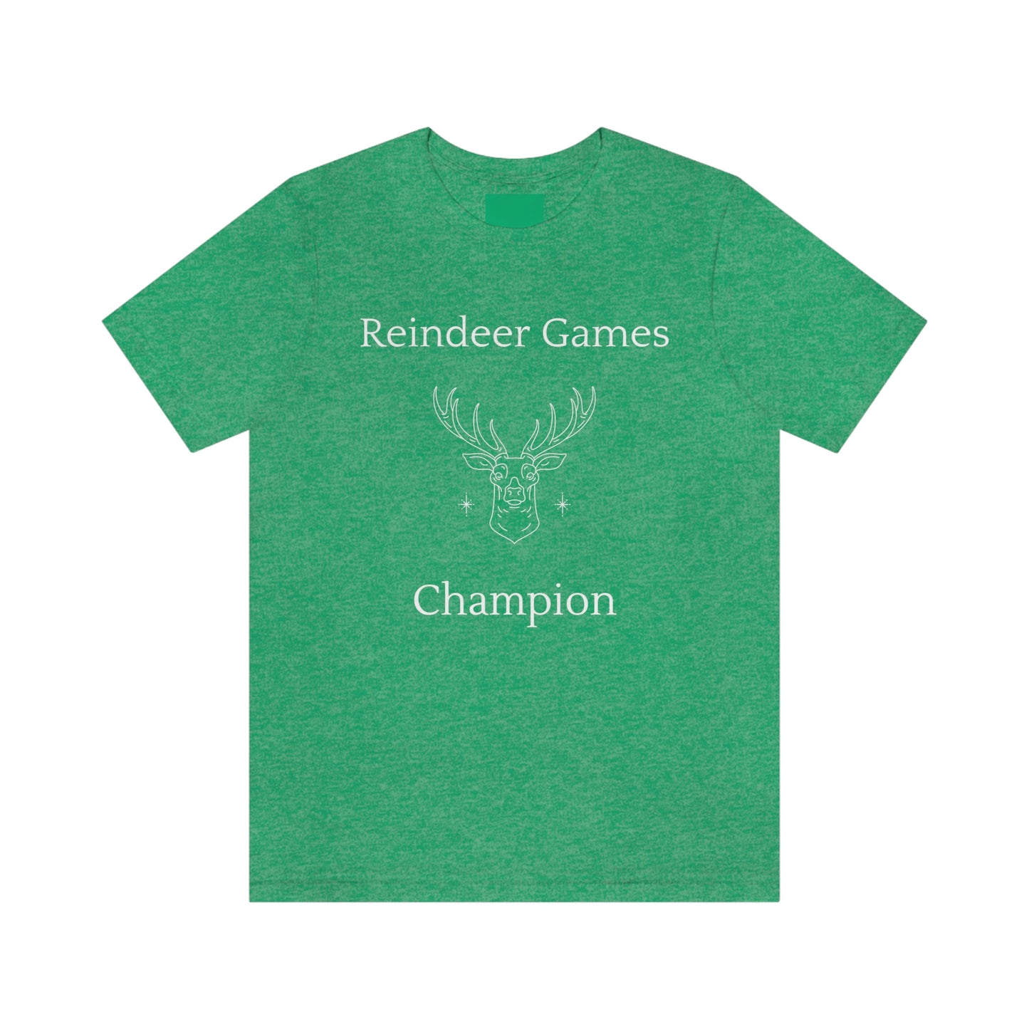 Reindeer Games Champion - Unisex Jersey Short Sleeve Tee