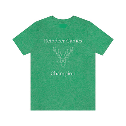 Reindeer Games Champion - Unisex Jersey Short Sleeve Tee