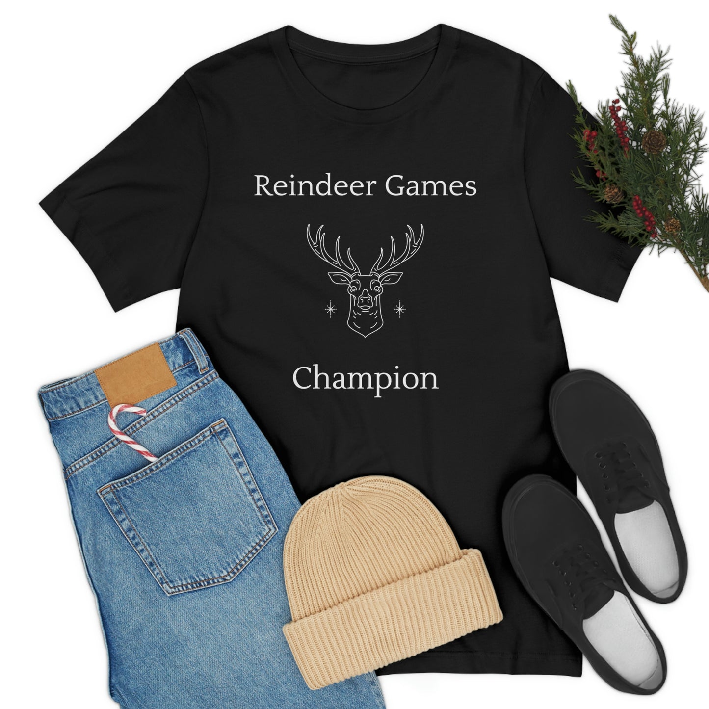 Reindeer Games Champion - Unisex Jersey Short Sleeve Tee