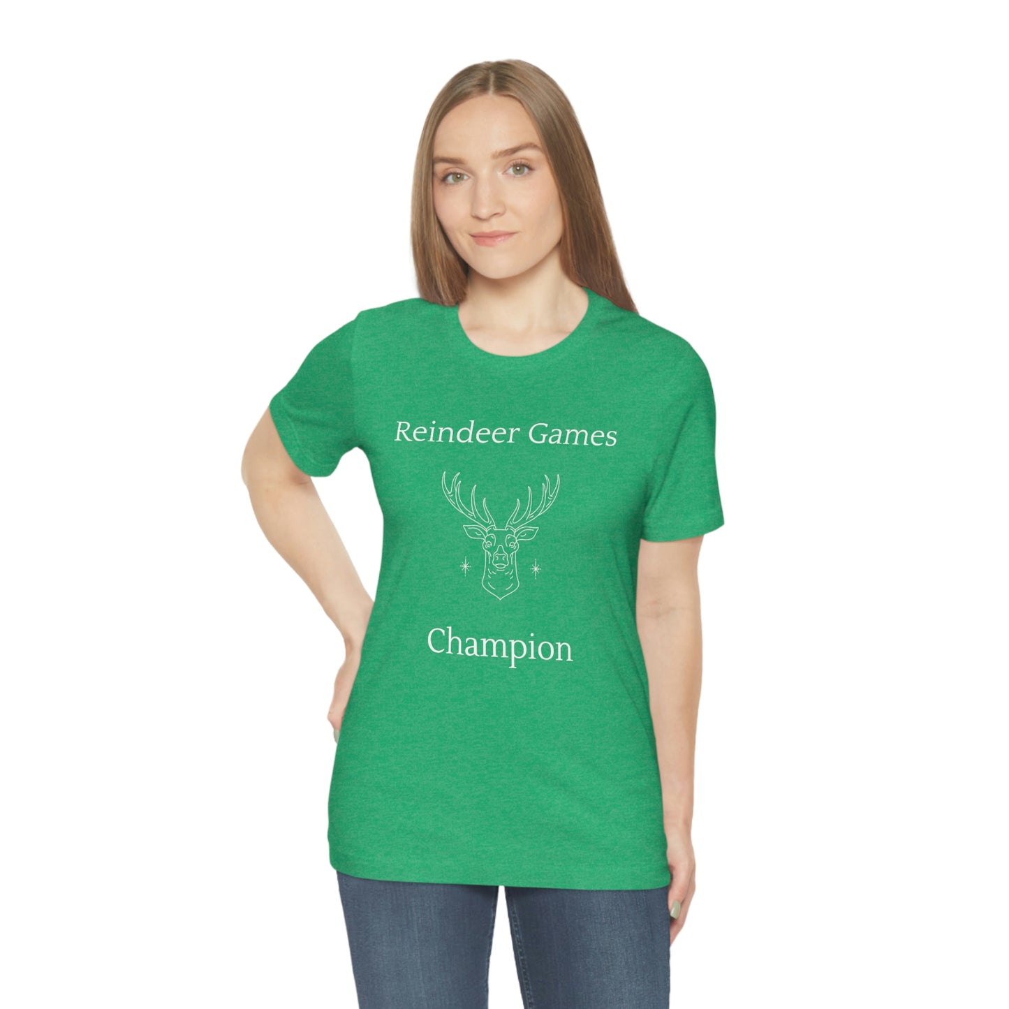 Reindeer Games Champion - Unisex Jersey Short Sleeve Tee