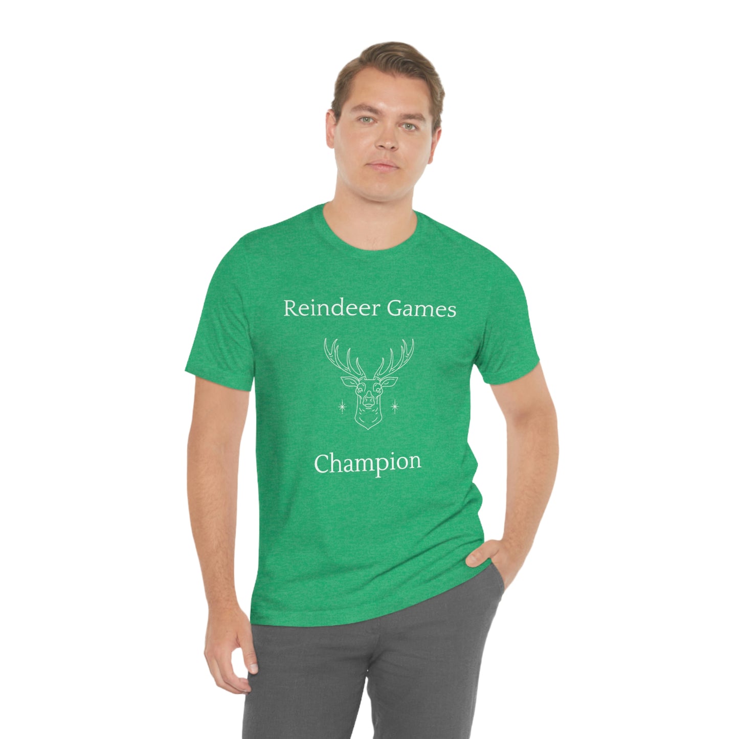 Reindeer Games Champion - Unisex Jersey Short Sleeve Tee