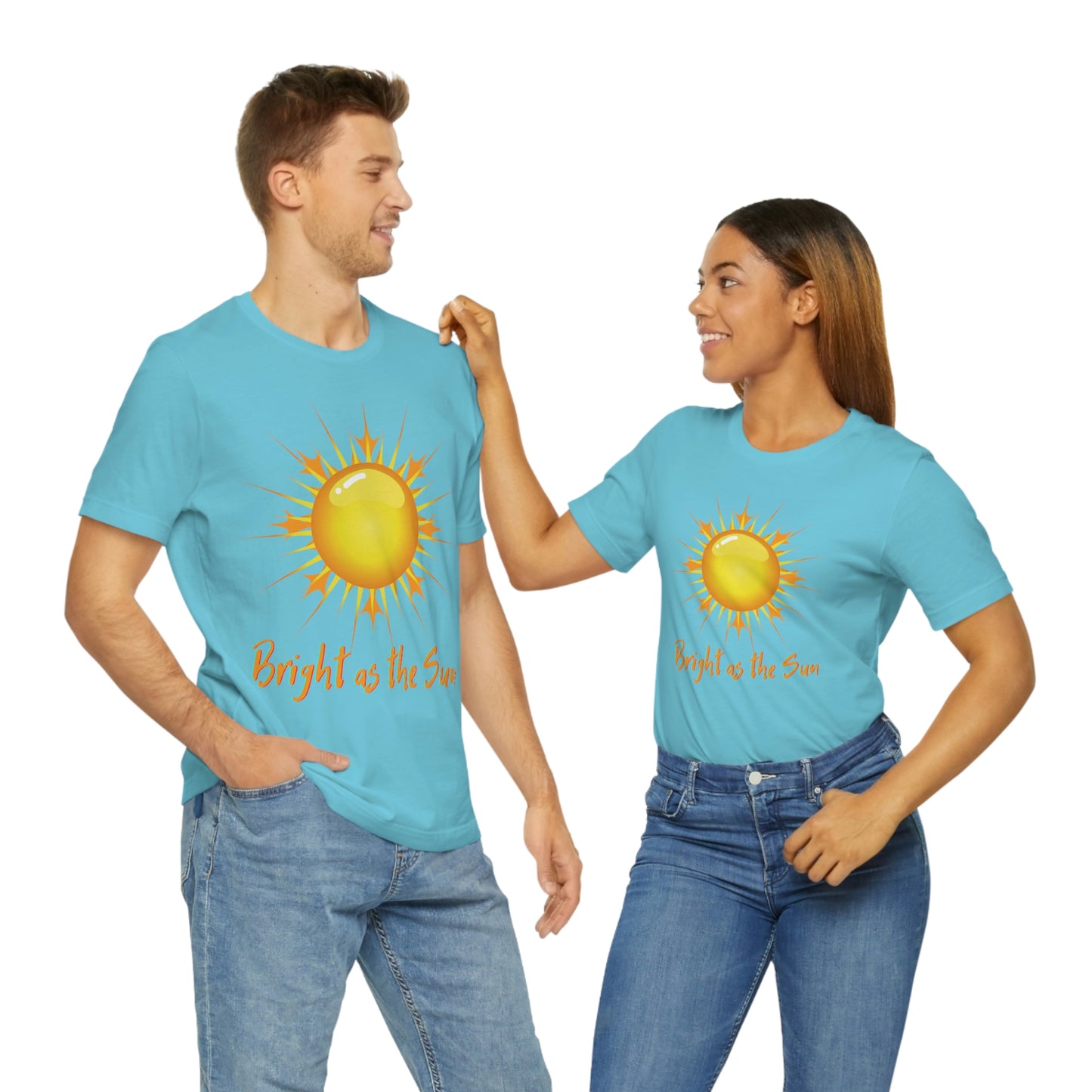 Bright As The Sun - Unisex Jersey Short Sleeve Tee