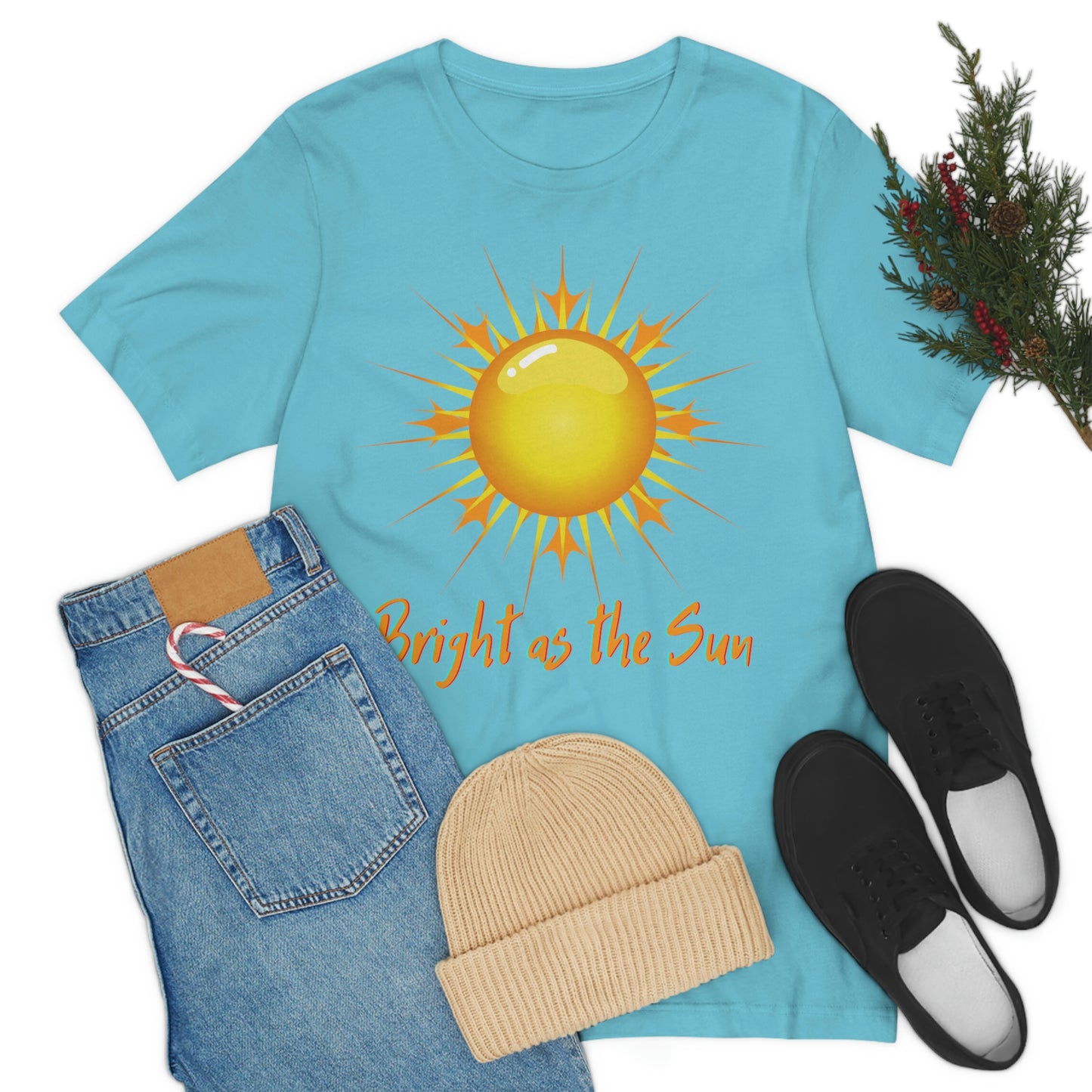 Bright As The Sun - Unisex Jersey Short Sleeve Tee