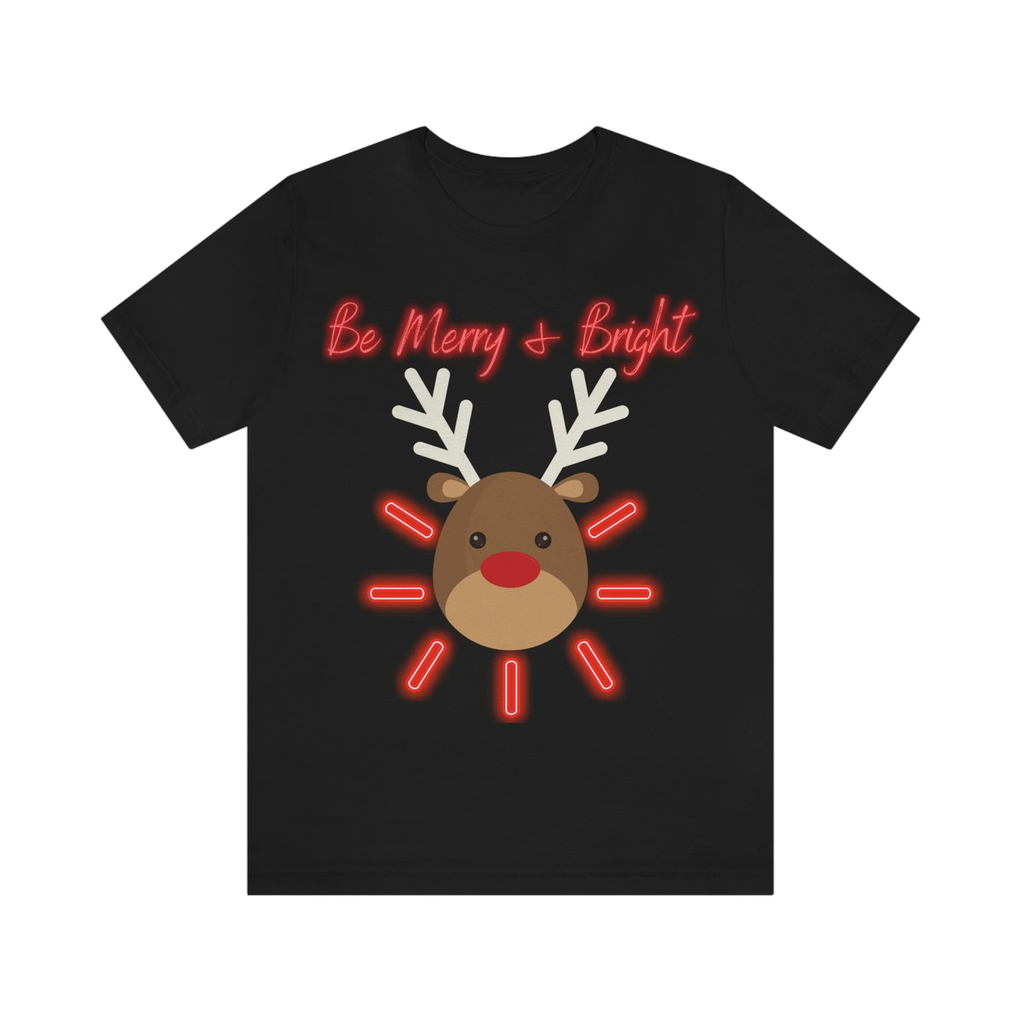 Be Merry & Bright - Christmas - Unisex Jersey Short Sleeve Tee