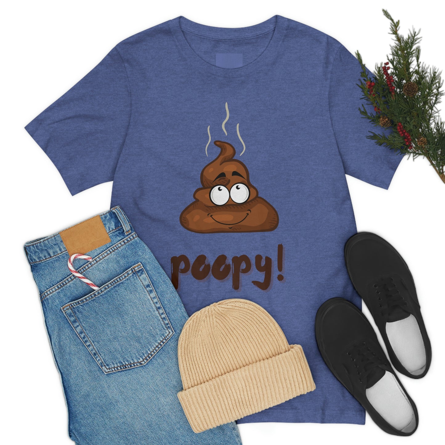 Poopy! - Unisex Jersey Short Sleeve Tee